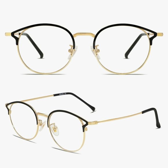 SOJOS Blue Light Blocking Glasses Small Cat Eye Women Computer Eyeglasses - Picture 2 of 15